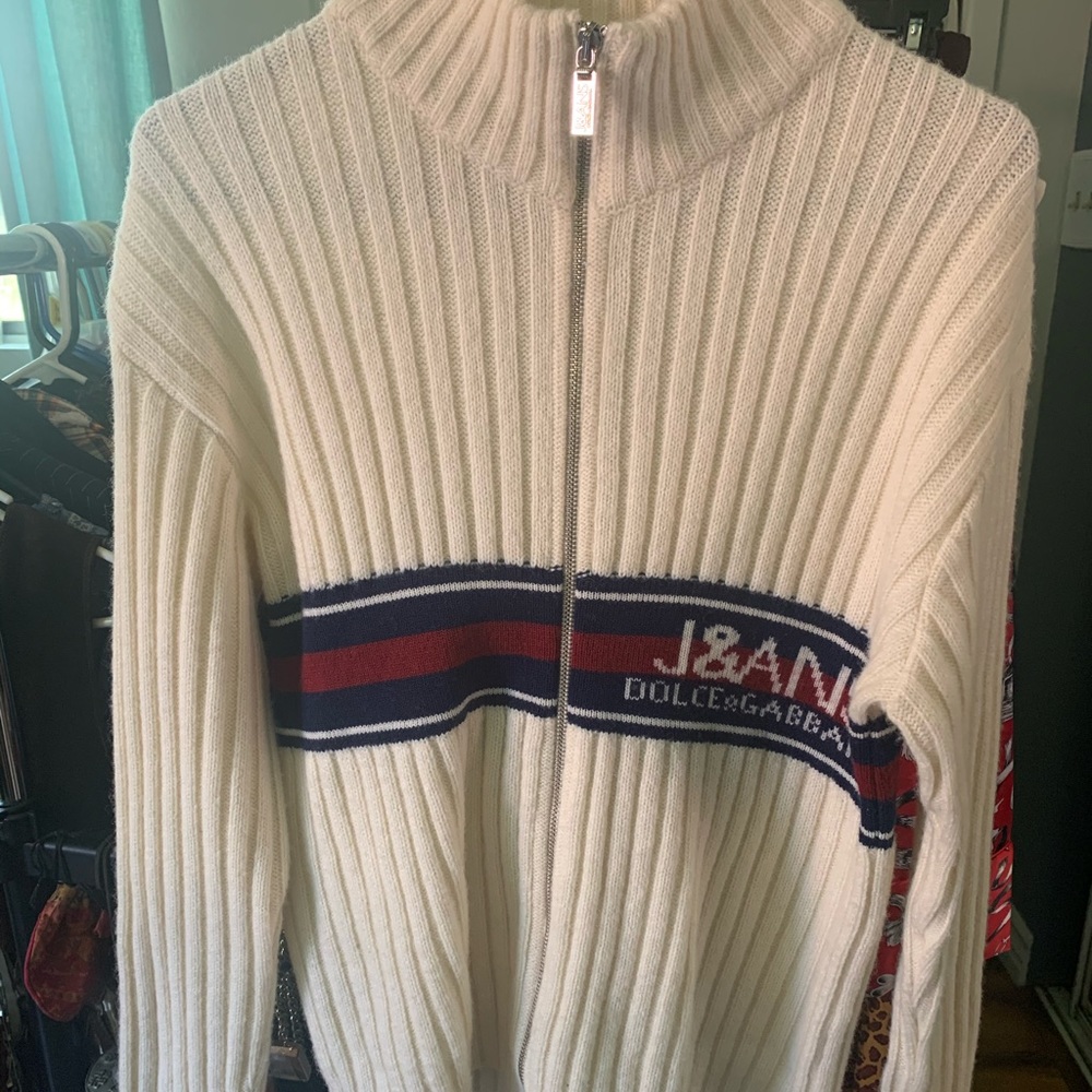 Dolce and Gabbana jeans logo sweater Final price